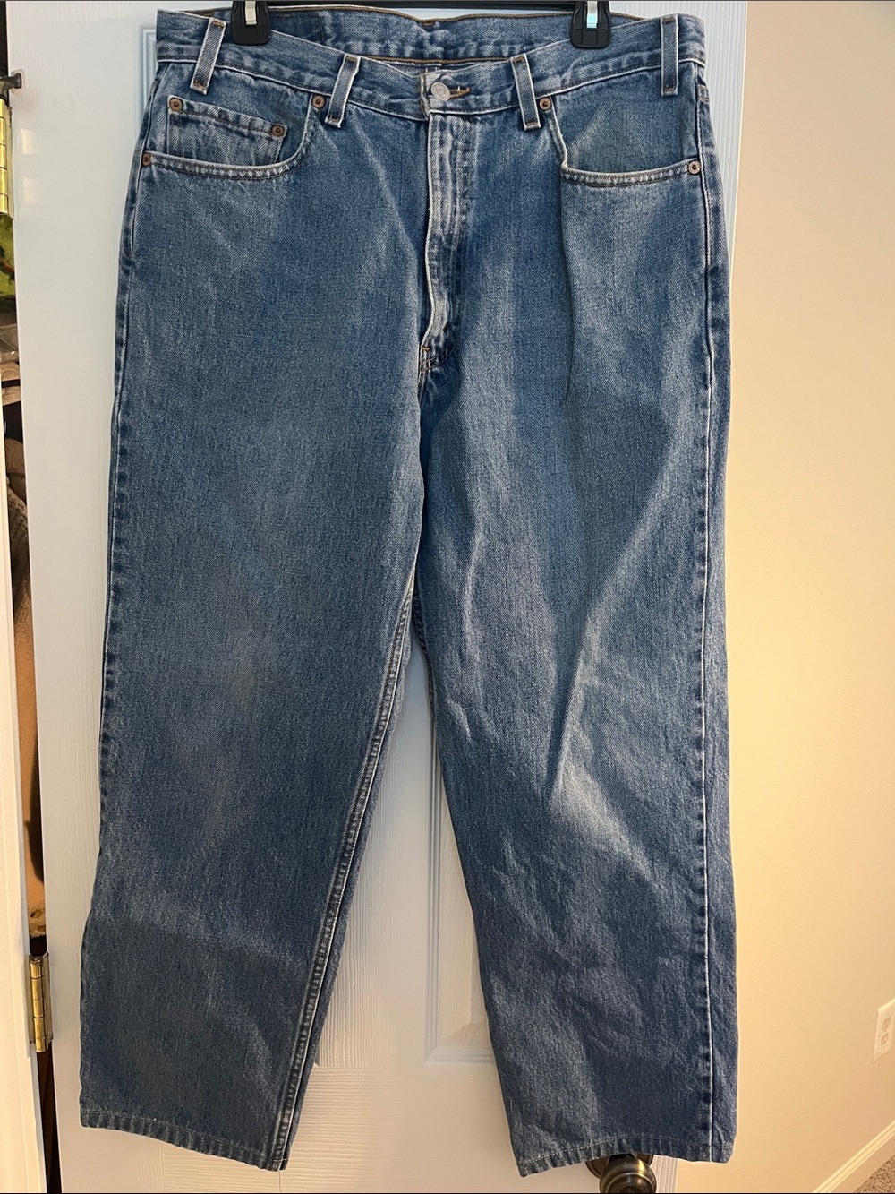 Levi's 550 Relaxed Fit Denim Jeans in Blue Wash